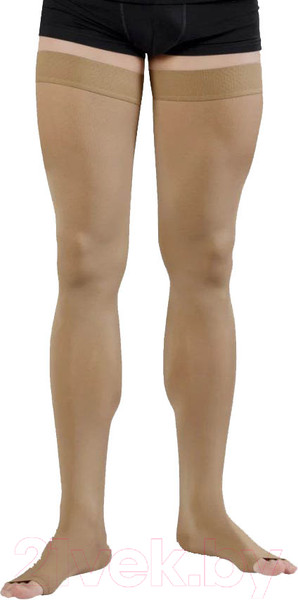 Изображение товара Чулки компрессионные Tonus Elast 0403 Lux 1кл без мыска (р.5/рост 2, карамельный)