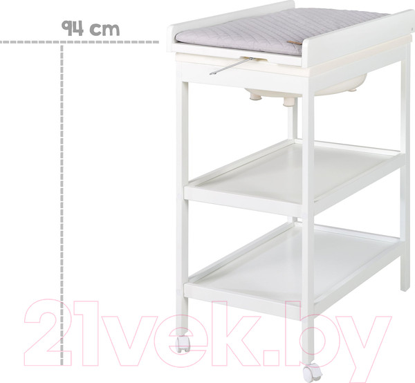 Изображение товара Столик пеленальный Roba Baby Pool / 212061WEV230 (белый)