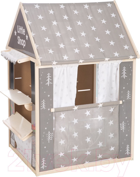 Изображение товара Детский игровой домик Roba 6962V190 (серый/звезды)