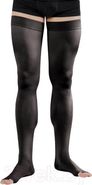 Изображение товара Чулки компрессионные Tonus Elast 0403 Lux 2кл без мыска (р.4/рост 2, черный)