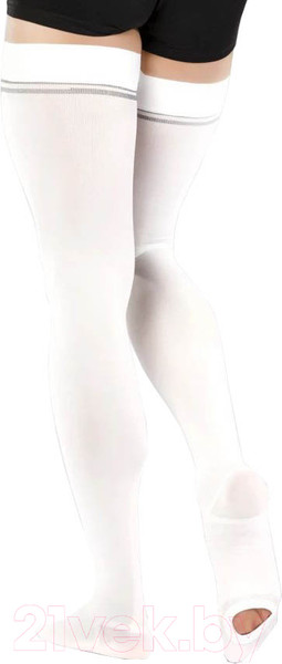 Изображение товара Чулки компрессионные Tonus Elast 0403 Hospital Антиэмболические 1кл (р.3/рост 1, белый)