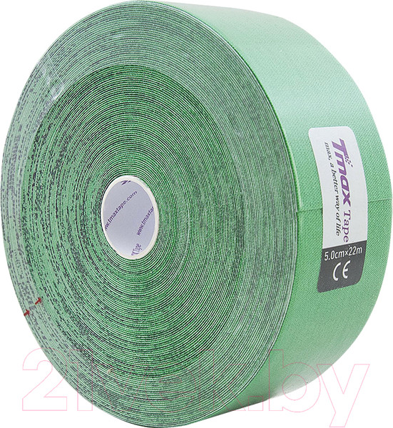 Изображение товара Кинезио тейп Tmax Extra Sticky / 223280 (22м, зеленый)