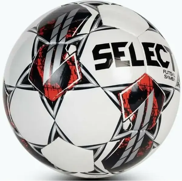 Изображение товара Мяч для футзала Select Futsal Samba v22 / 1063460009 (размер 4, белый/красный/черный)