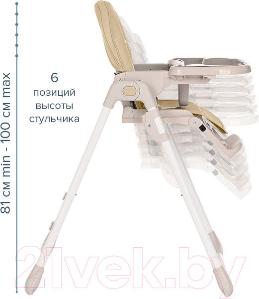 Изображение товара Стульчик для кормления Pituso Olimp / C1IN (бежевый)