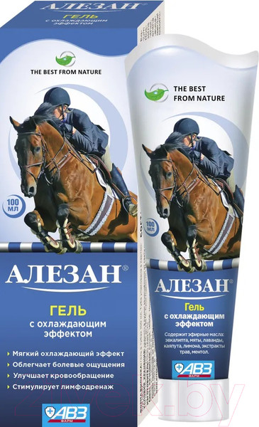 Изображение товара Гель для тела Алезан Охлаждающий (100мл)