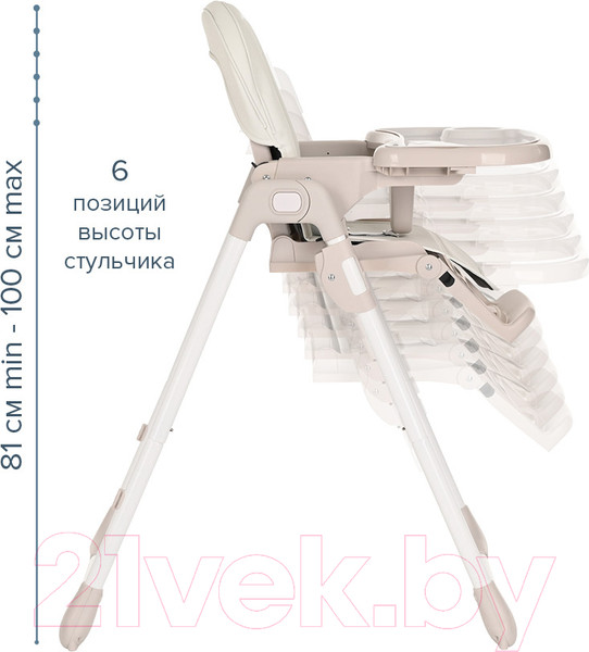 Изображение товара Стульчик для кормления Pituso Olimp / C1IN (молочный/белый)
