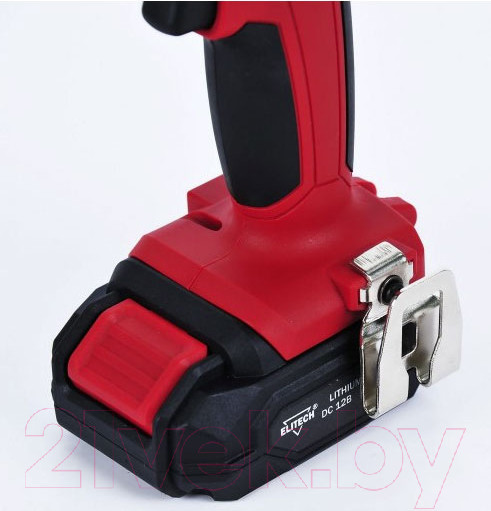 Изображение товара Аккумуляторная дрель-шуруповерт Elitech ДА 12СЛ2 (Е2201.004.01)