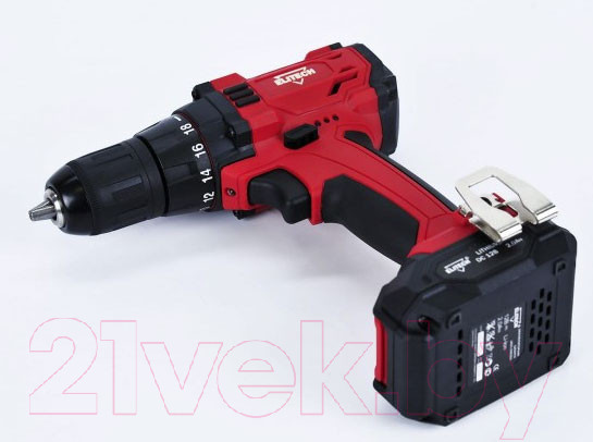 Изображение товара Аккумуляторная дрель-шуруповерт Elitech ДА 12СЛ2 (Е2201.004.01)