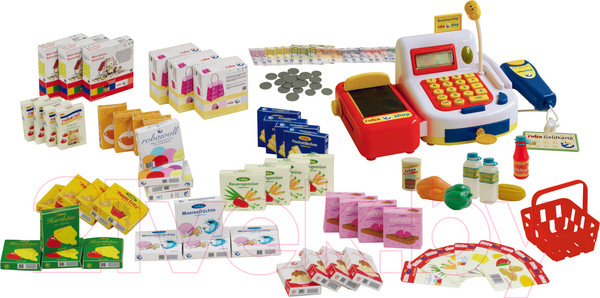Изображение товара Касса игрушечная Roba Набор продуктов с кассой / 9714
