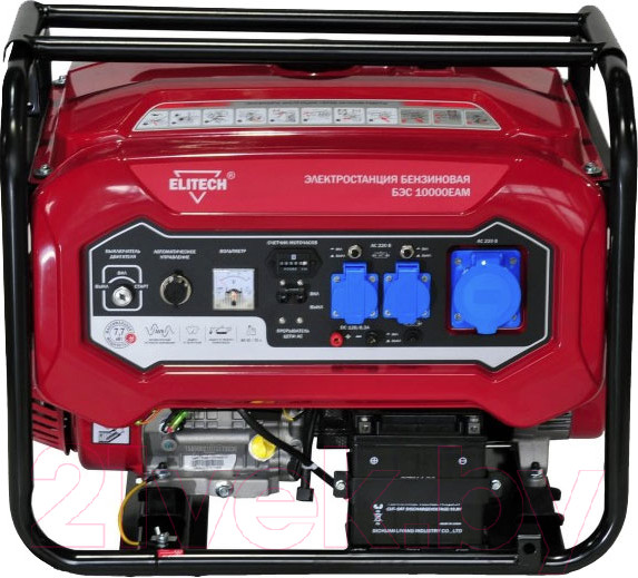 Изображение товара Бензиновый генератор Elitech БЭС 10000ЕAМ