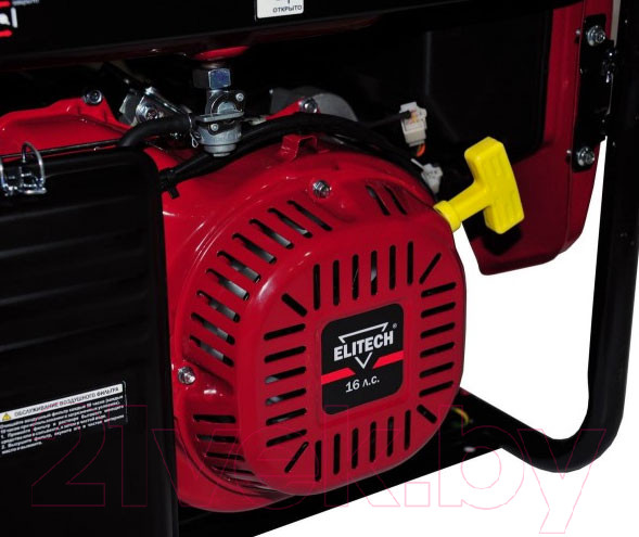 Изображение товара Бензиновый генератор Elitech БЭС 10000ЕAМ