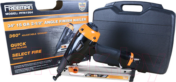 Изображение товара Пневматический гвоздезабиватель FREEMAN AF-1564