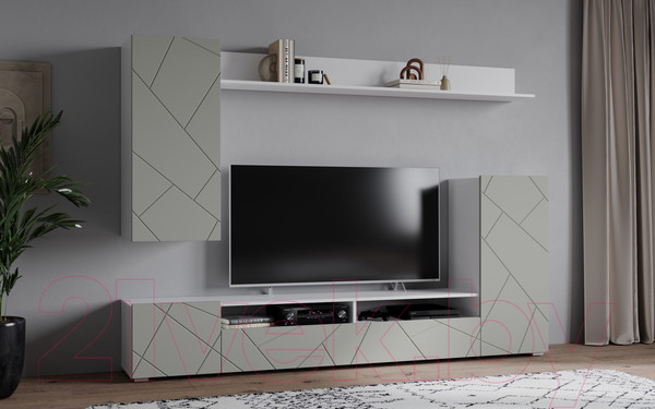 Изображение товара Горка Интерлиния Neo-5 (белый платинум/грей)