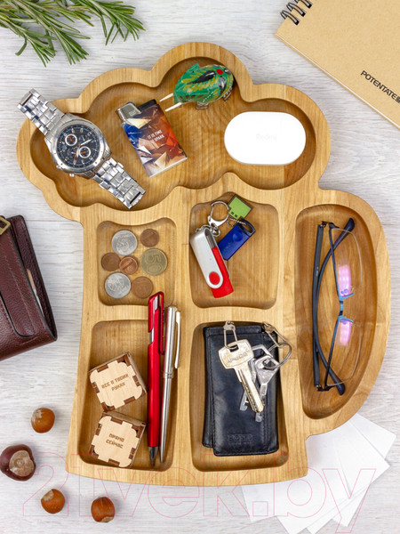 Изображение товара Менажница Woody Пять в одном. Пивная кружка / 05674