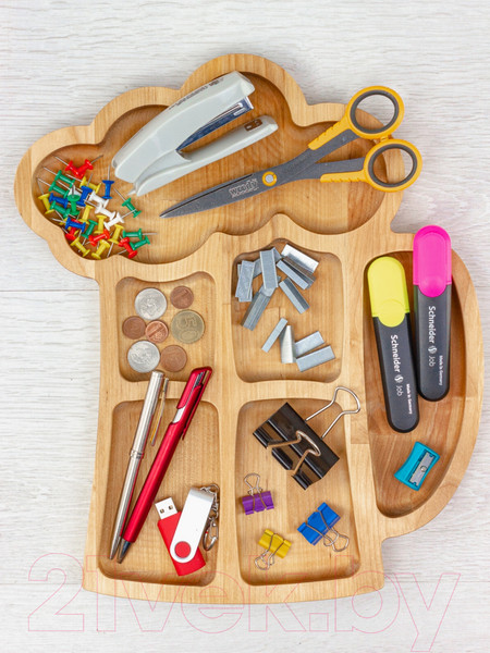 Изображение товара Менажница Woody Пять в одном. Пивная кружка / 05674