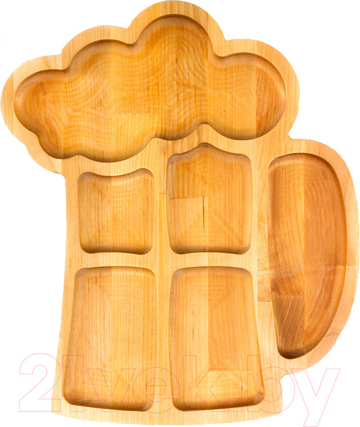 Изображение товара Менажница Woody Пять в одном. Пивная кружка / 05674