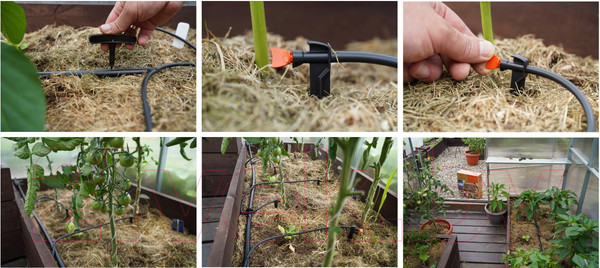 Изображение товара Система капельного полива Цикл Жук 7305-00 (на 60 растений)