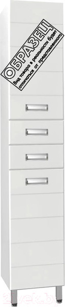 Изображение товара Шкаф-пенал для ванной Style Line Ирис 48 2 ящика