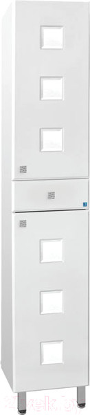 Изображение товара Шкаф-пенал для ванной Style Line Крокус 36 1 ящик