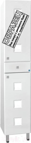 Изображение товара Шкаф-пенал для ванной Style Line Крокус 48 1 ящик