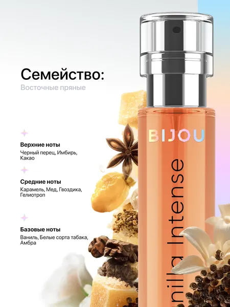 Изображение товара Парфюмерная вода Dilis Bijou Vanilla Intense (18мл)