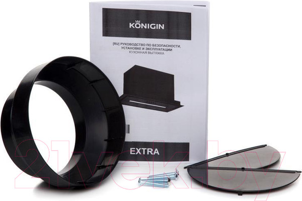 Изображение товара Вытяжка скрытая Konigin Extra 60 (белый)