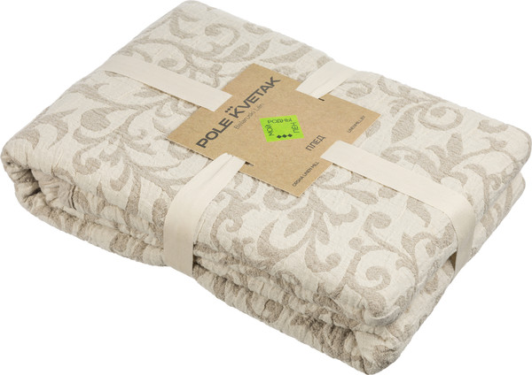 Изображение товара Плед Pole Kvetak (Беларускі лён) 210x140 22С158-ШР/у./л.с.уп. (330 Злато сорт1)