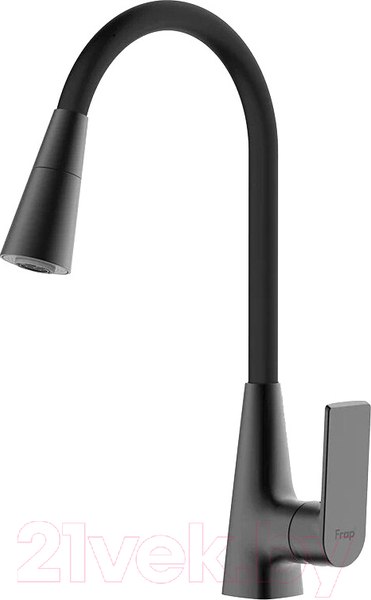 Изображение товара Смеситель Frap F4471-6 (черный)