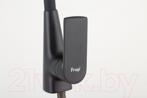 Изображение товара Смеситель Frap F4471-6 (черный)