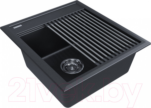 Изображение товара Мойка кухонная Paulmark PM114651-BLM