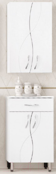 Изображение товара Шкаф для ванной Style Line Амелия 480/800 (подвесной)