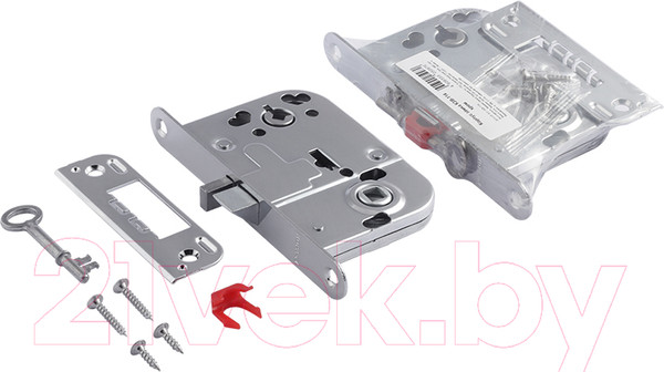 Изображение товара Корпус врезного замка Нора-М КЗВ-114 (хром)