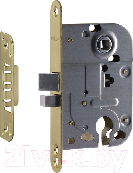 Изображение товара Корпус врезного замка Нора-М КЗВ-118 (золото)