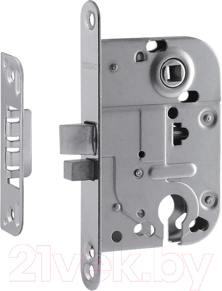 Изображение товара Корпус врезного замка Нора-М КЗВ-118 (хром)