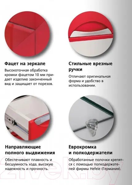 Изображение товара Тумба под умывальник Style Line Жасмин 65 1 ящик (для классической раковины)