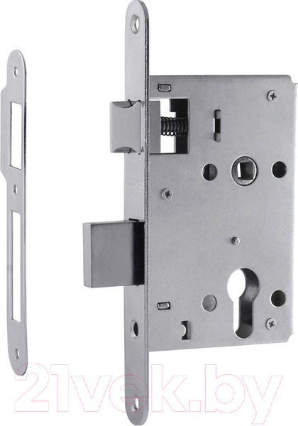 Изображение товара Корпус врезного замка Нора-М КЗВ 4-3 (хром)