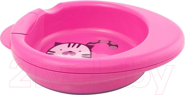 Изображение товара Тарелка для кормления Chicco Stay Warm / 340624042 (розовый)