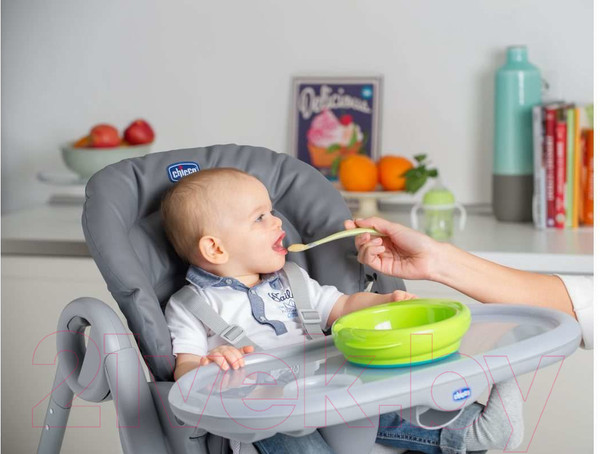 Изображение товара Тарелка для кормления Chicco Stay Warm / 340624042 (розовый)