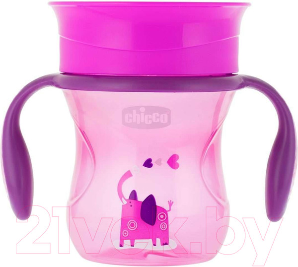 Изображение товара Набор посуды для кормления Chicco 340624057 (розовый)