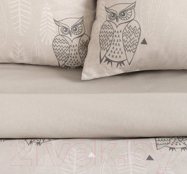 Изображение товара Комплект постельного белья Этель Ушастые совы / 3988363