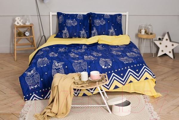 Изображение товара Комплект постельного белья Этель Ушастые совы / 3988367