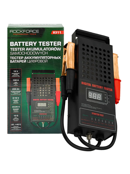 Изображение товара Тестер аккумуляторной батареи RockForce RF-8311