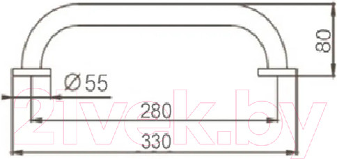 Изображение товара Поручень РМС A1027