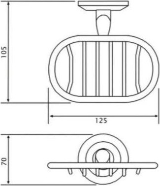 Изображение товара Мыльница РМС A2021