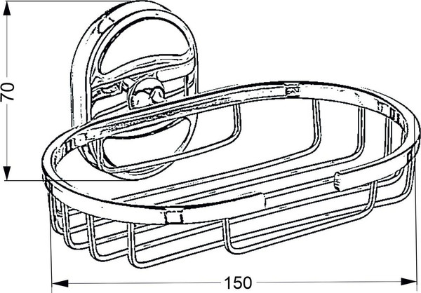 Изображение товара Мыльница РМС A2022