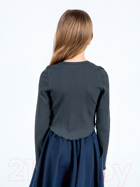 Изображение товара Лонгслив детский Amarobaby Uniq / AB-OD22-U2702/10-146 (графит, р.146)