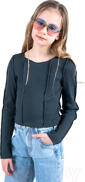 Изображение товара Лонгслив детский Amarobaby Joint / AB-OD22-J2702/10-140 (графит, р.140)