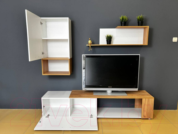 Изображение товара Горка Genesis Мебель Oskar Next (белый/дуб золотой)