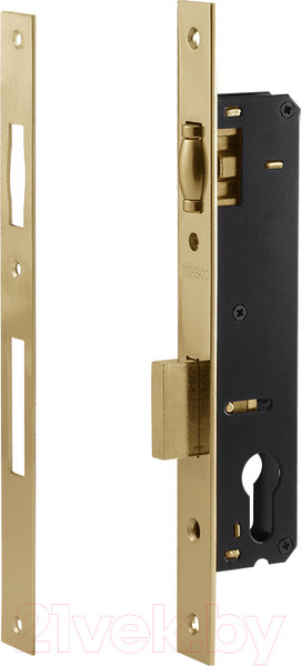 Изображение товара Корпус врезного замка Нора-М КЗВУ-116 (золото)