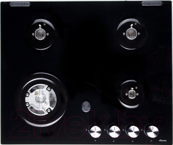 Изображение товара Газовая варочная панель Konigin Blaze 604 BKGW